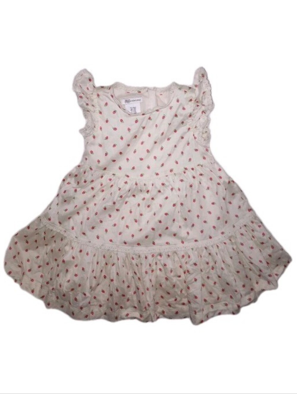 🍓🩳🍰 Mini Strawberry Print Dress